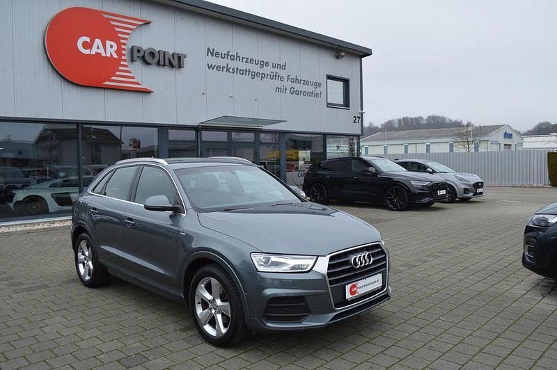 Monsungrau metallic Gebraucht 2015 Audi Q3 S-Line SUV | 18.990 € (Etwas zu teuer) - Bild 1/4
