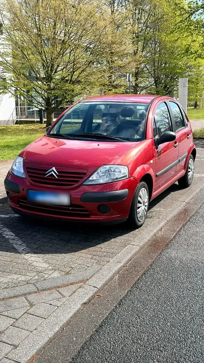 Gebraucht Citroën C3 60 PS (44 kW) 2003 Rot Kleinwagen