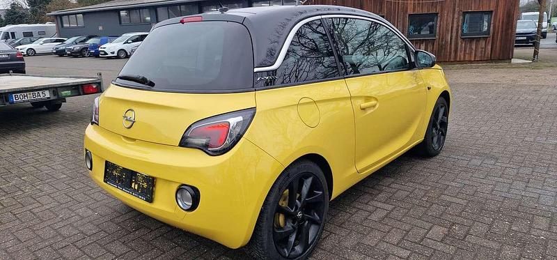 Gebraucht Opel Adam Edition 69 PS (50 kW) 2013 Schwarz gelb edition Kleinwagen