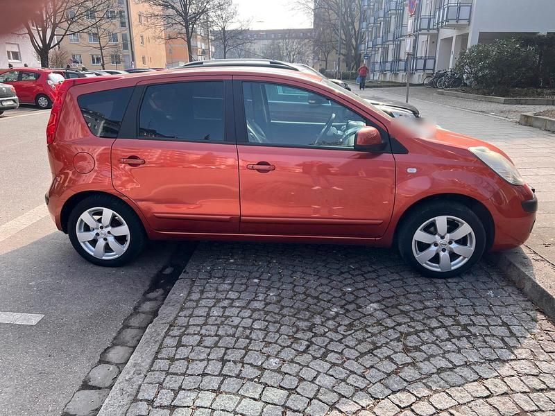 Gebraucht Nissan Note 110 PS (80 kW) 2009 Orange Kleinwagen