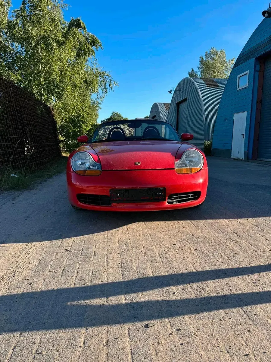 Gebraucht Porsche Boxster 204 PS (150 kW) 1997 Rot Cabrio