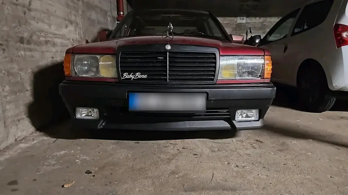 Gebraucht Mercedes 190 109 PS (80 kW) 1992 Rot Limousine