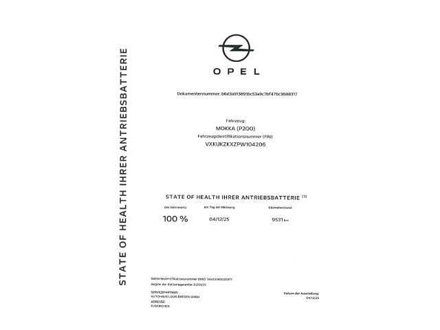 Gebraucht Opel Mokka-e Elegance 100 kW (136 PS) 2024 Blau SUV