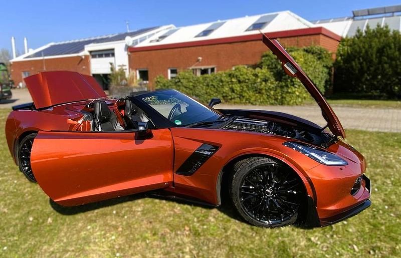Gebraucht Corvette Z06 659 PS (484 kW) 2015 Orange Cabrio