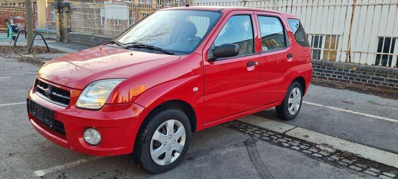 Zinnoberrot Gebraucht 2004 Subaru Justy Kleinwagen | 1.299 € (Guter Preis) - Bild 1/4