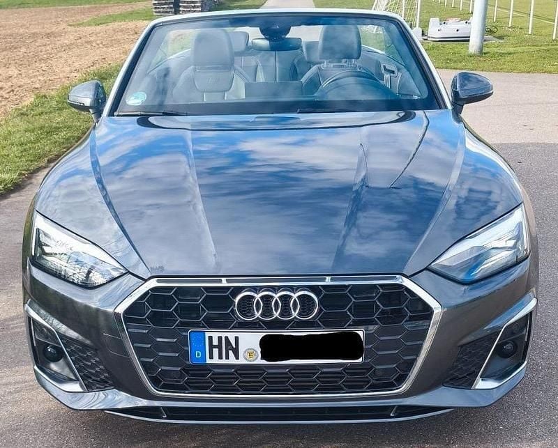Gebraucht Audi A5 Cabriolet S-Line 150 PS (110 kW) 2022 Grau Cabrio