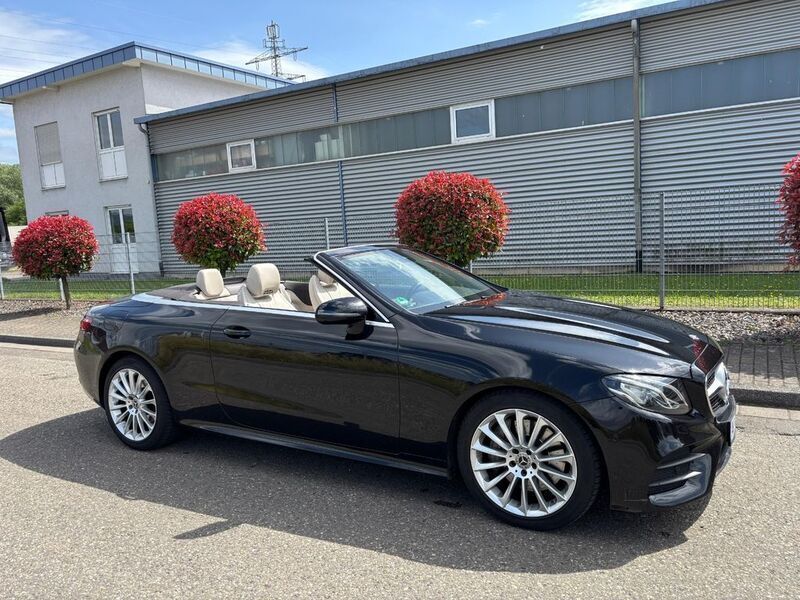Schwarz Gebraucht 2018 Mercedes E400 AMG Cabrio | 29.999 € (Fairer Preis) - Bild 1/4