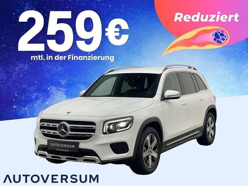 Polarweiss unilack Gebraucht 2021 Mercedes GLB200 SUV | 30.585 € (Fairer Preis) - Bild 1/3