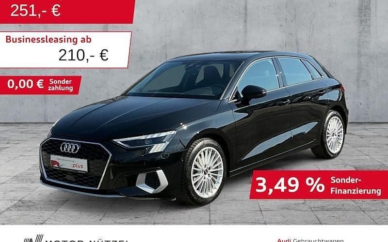 Gebraucht Audi A3 Advanced 150 PS (110 kW) 2024 Schwarz Limousine