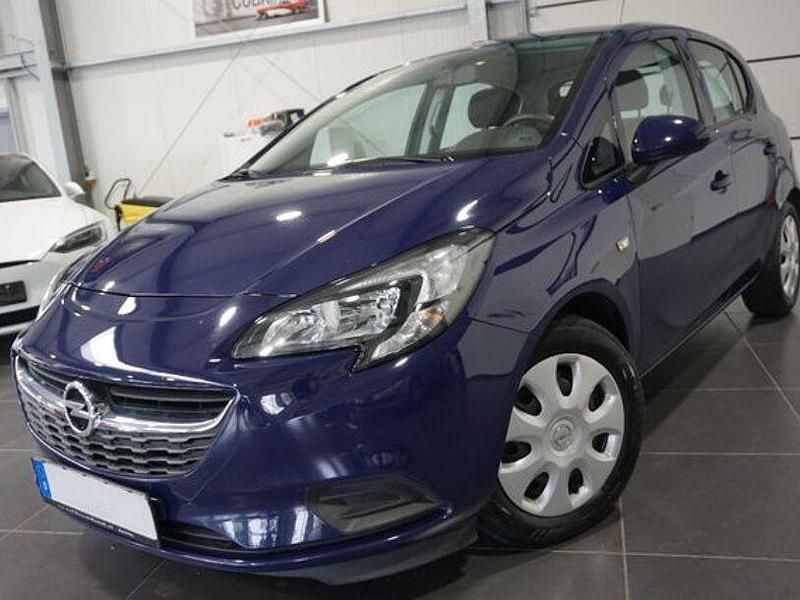 Blau Gebraucht 2017 Opel Corsa Edition Limousine | 8.495 € (Fairer Preis) - Bild 1/4