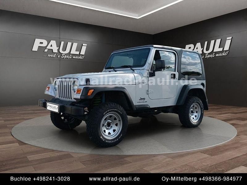 Silber Gebraucht 2003 Jeep Wrangler Sport SUV | 18.990 € (Teuer) - Bild 1/4