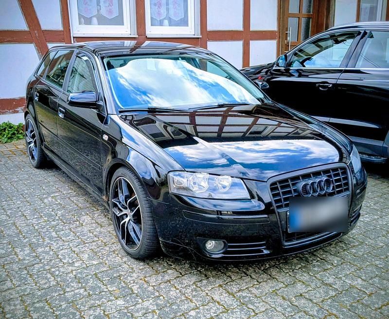 Usata Audi A3 101 CV (74 kW) 2007 Nero Utilitaria