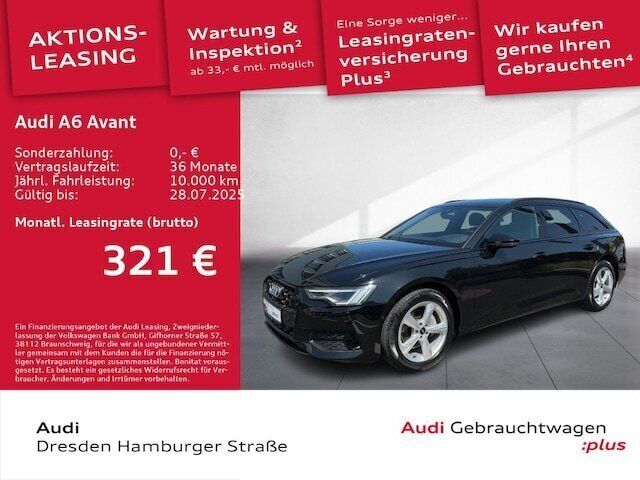 Gebraucht Audi A6 Advanced 204 PS (150 kW) 2024 Schwarz Kombi