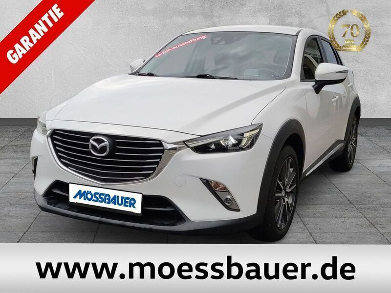 Weiß Gebraucht 2016 Mazda CX-3 Sports-Line SUV | 16.475 € (Fairer Preis) - Bild 1/4