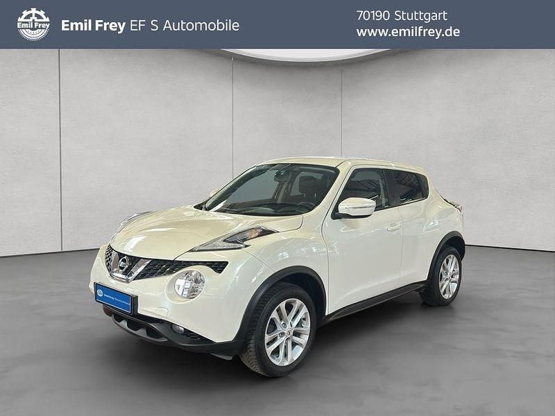 Weiß Gebraucht 2017 Nissan Juke Acenta SUV | 7.890 € (Fairer Preis) - Bild 1/4