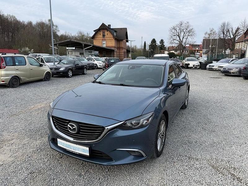 Gebraucht Mazda 6 Prime-Line 150 PS (110 kW) 2016 Blau Limousine