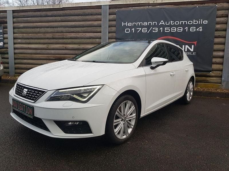 Gebraucht Seat Leon XCELLENCE 150 PS (110 kW) 2020 Weiß Limousine