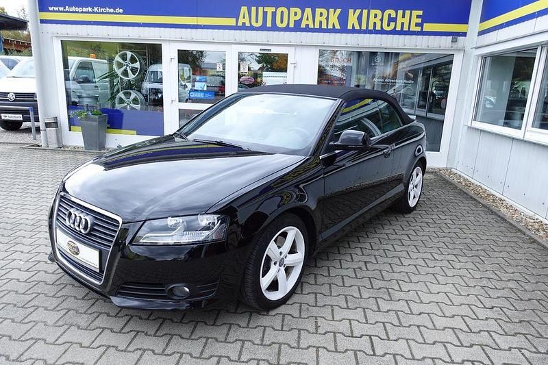 Schwarz Gebraucht 2009 Audi A3 Cabriolet Ambition Cabrio | 7.350 € (Guter Preis) - Bild 1/4