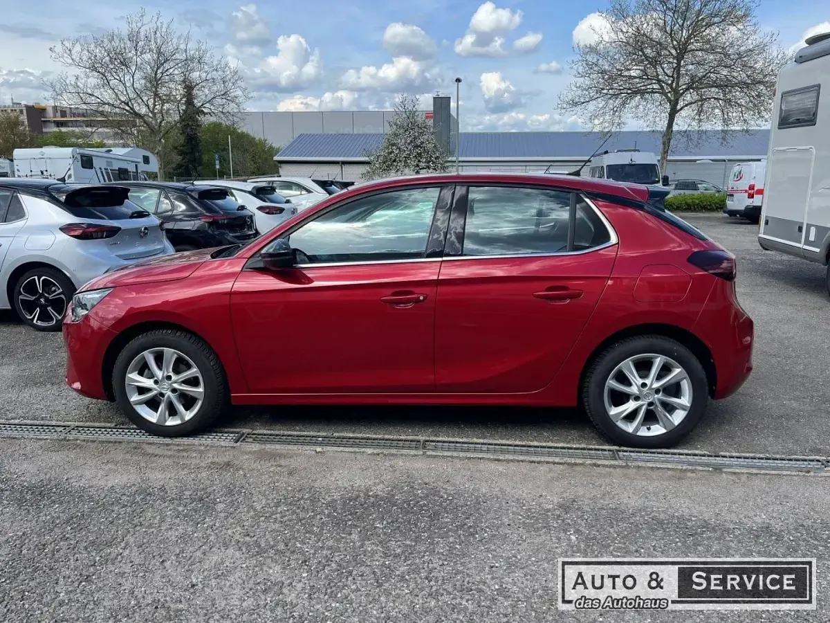 Usado Opel Corsa Elegance 75 HP (55 kW) 2023 Vermelho Citadino