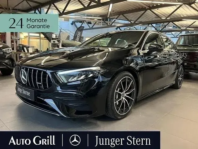 Gebraucht Mercedes A35 AMG AMG 306 PS (225 kW) 2022 Metalliclack kosmosschwarz Limousine