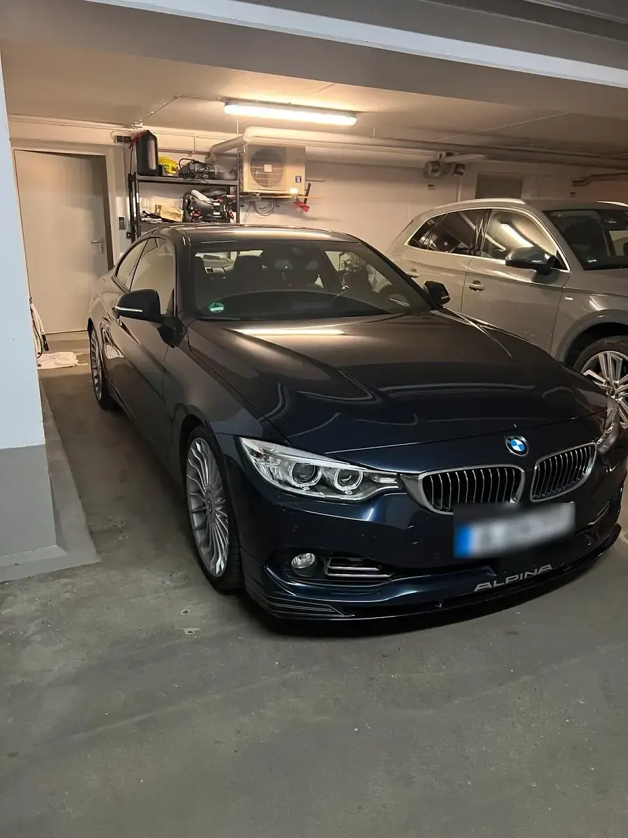 Używany Alpina D4 349 KM (256 kW) 2016 Niebieski Coupe