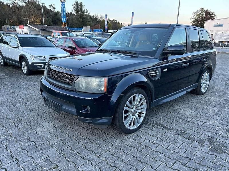 Blau Gebraucht 2009 Land Rover Range Rover Sport HSE SUV | 7.999 € (Superpreis) - Bild 1/4