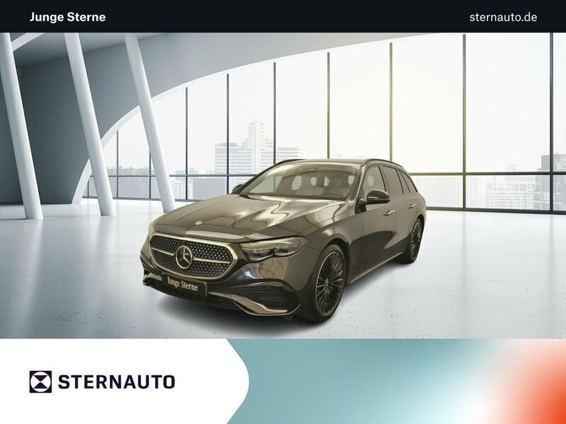 Lack graphitgrau Gebraucht 2023 Mercedes E300 AMG Line Premium Plus Kombi | 60.809 € (Guter Preis) - Bild 1/4