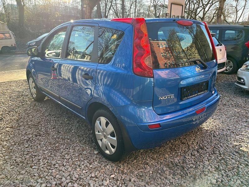 Gebraucht Nissan Note Visia 88 PS (64 kW) 2008 Blau Kleinwagen