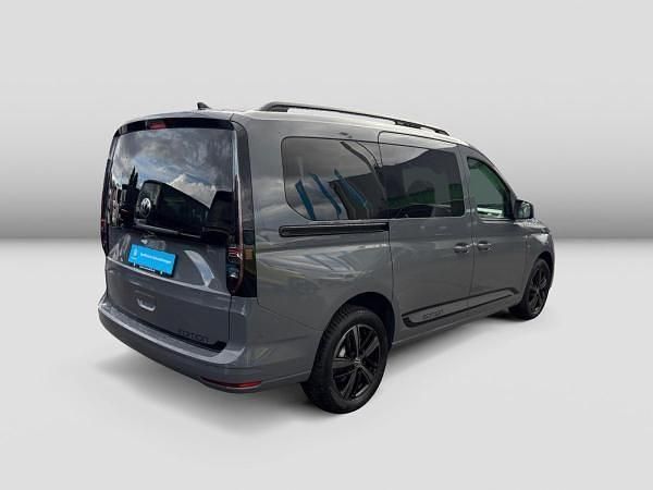 Gebraucht VW Caddy Maxi Edition 116 PS (85 kW) 2024 Grau (pure grey / deep black perleffekt) Van / Kleinbus