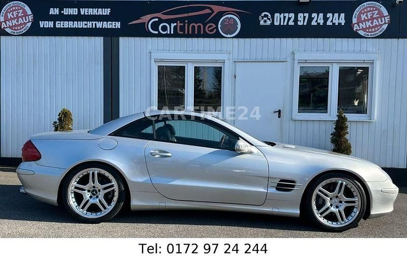 Gebraucht Mercedes SL500 306 PS (225 kW) 2003 Brillantsilber Cabrio