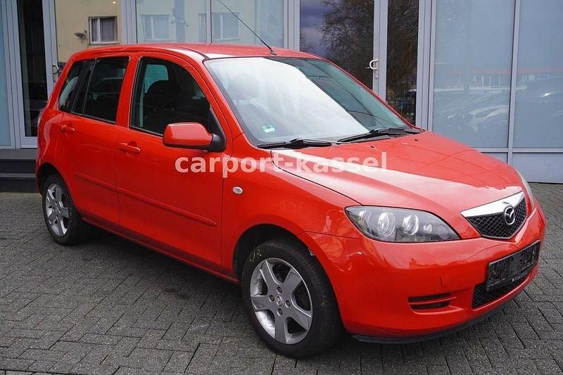 Gebraucht Mazda 2 Active 80 PS (58 kW) 2007 Rot Kleinwagen