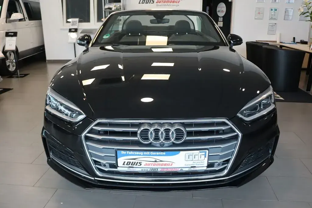 Używany Audi A5 Cabriolet S-line plus 252 KM (185 kW) 2018 Czarny Kabriolet
