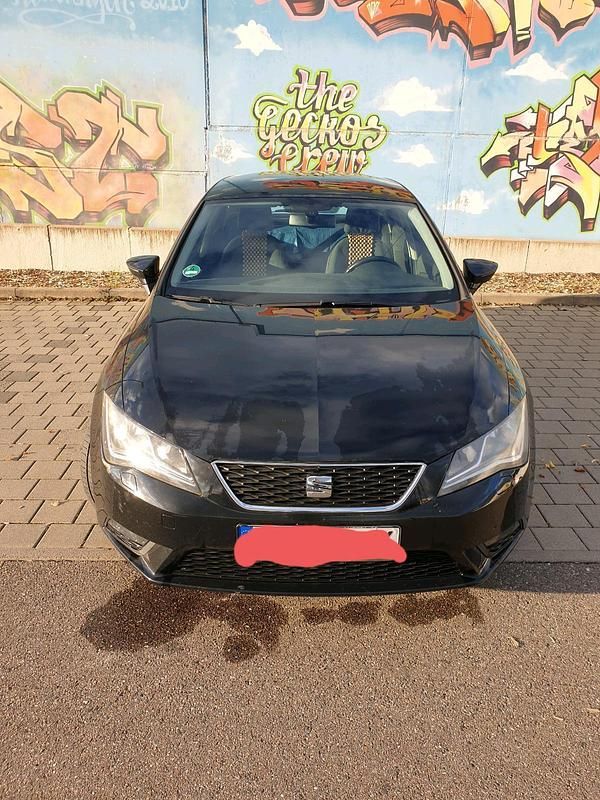 Usata Seat Leon I-Tech 105 CV (77 kW) 2014 Nero Berlina