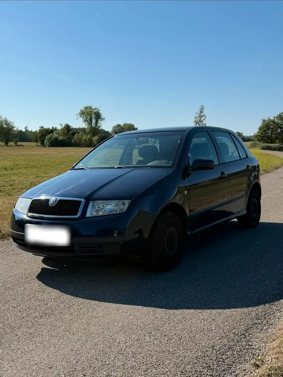 Gebraucht Skoda Fabia 75 PS (55 kW) 2003 Blau Limousine