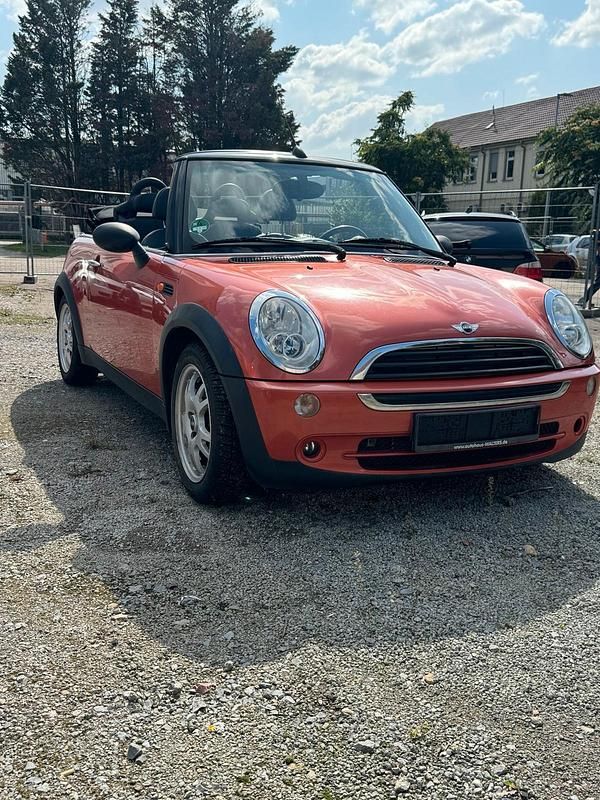 Orange Gebraucht 2004 Mini One Cabriolet Cabrio | 4.250 € (Fairer Preis) - Bild 1/4