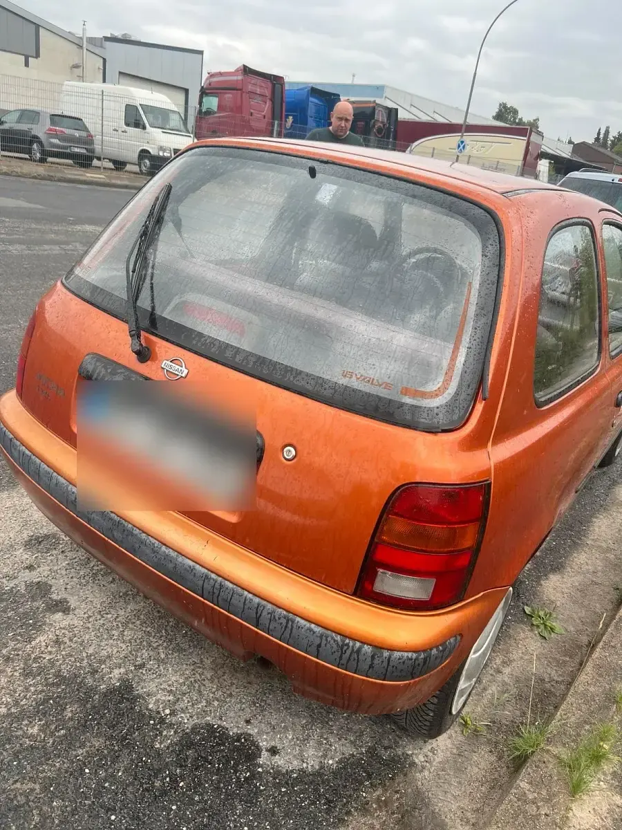 Gebraucht Nissan Micra 54 PS (39 kW) 1997 Orange Kleinwagen