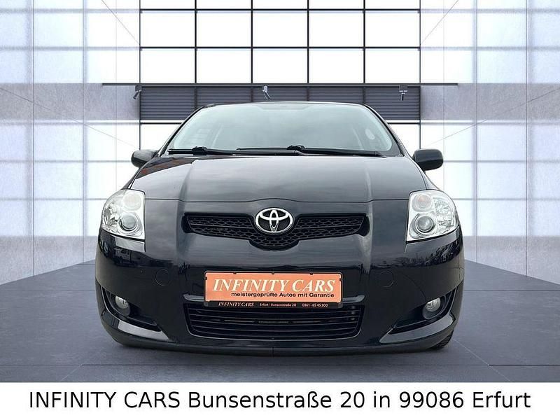 Gebraucht Toyota Auris Sol 97 PS (71 kW) 2009 Schwarz Kleinwagen