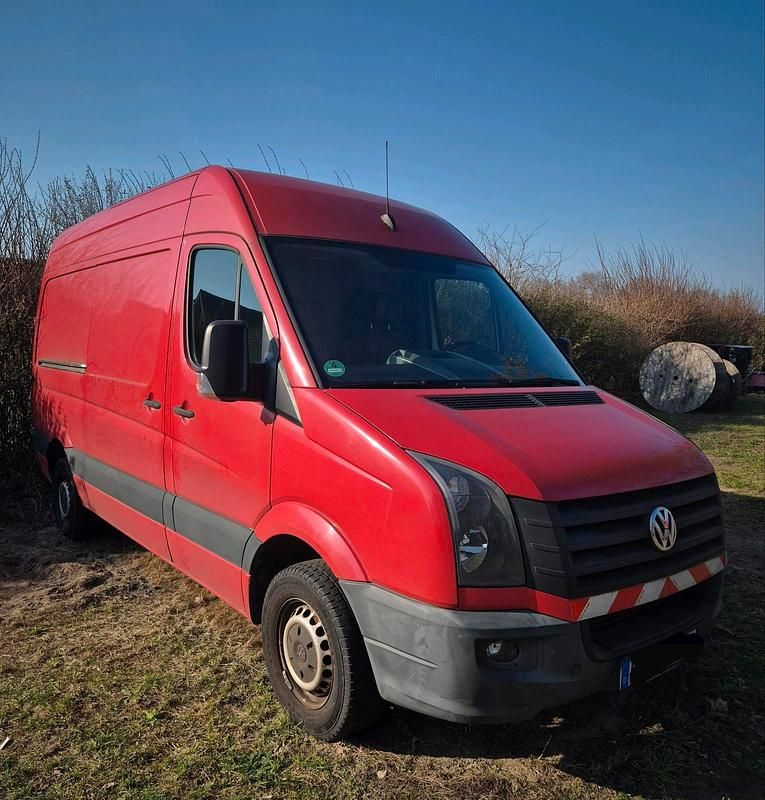 Gebraucht VW Crafter 136 PS (100 kW) 2017 Rot Van