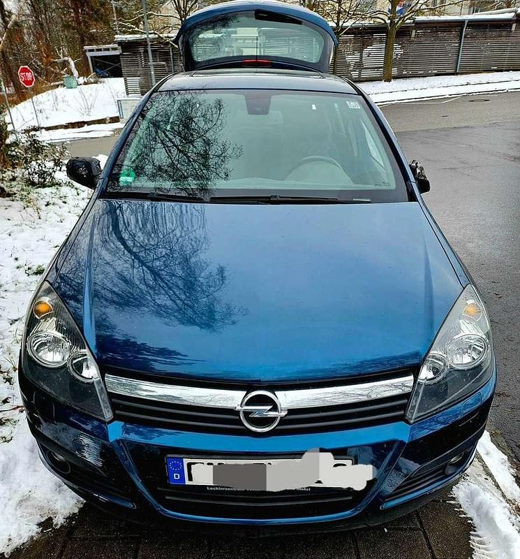 Blau Gebraucht 2006 Opel Astra Edition Limousine | 1.300 € - Bild 1/4