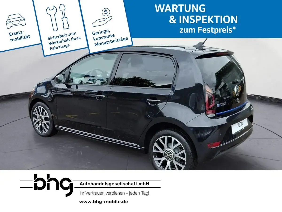 Gebraucht VW e-up! Style 61 kW (83 PS) 2022 Schwarz Kleinwagen