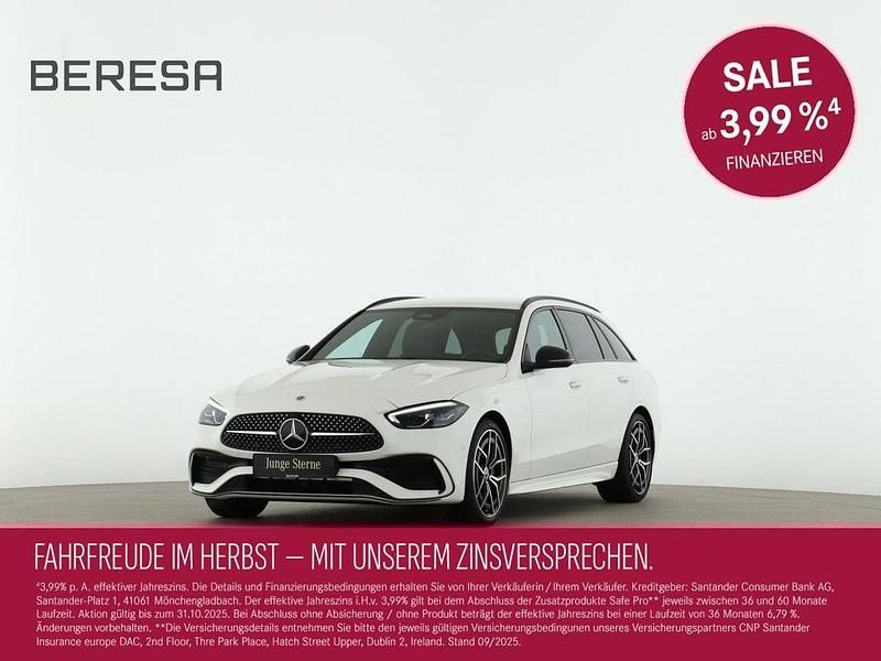 Weiß Gebraucht 2022 Mercedes C300 AMG Limousine | 38.980 € (Guter Preis) - Bild 1/4