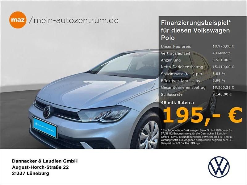 Silber Gebraucht 2022 VW Polo Life Limousine | 18.970 € (Etwas zu teuer) - Bild 1/4