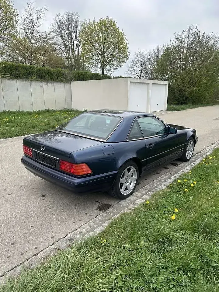 Second-hand Mercedes SL320 231 CP (169 kW) 1995 Albastru Cabrio
