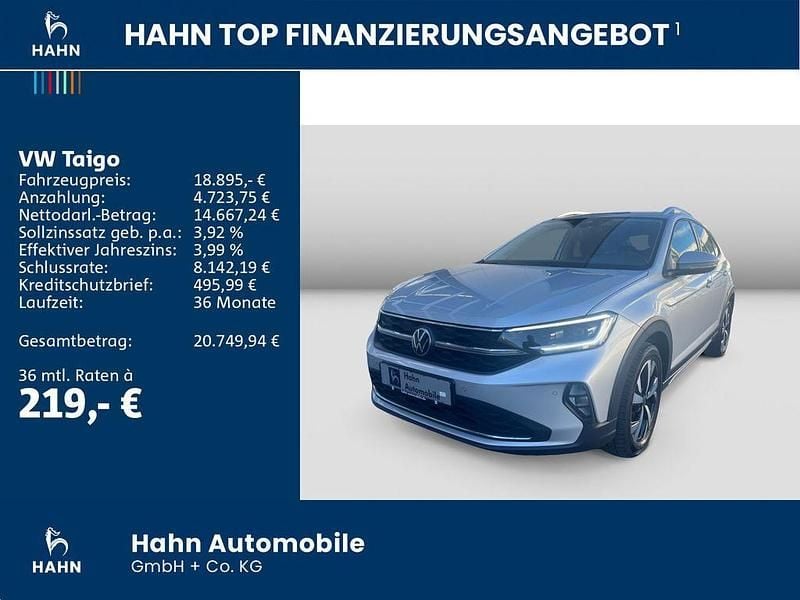 Gebraucht VW Taigo Style 110 PS (80 kW) 2022 Reflexsilber metallic SUV