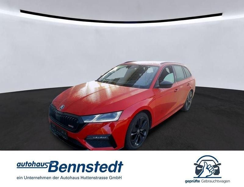 Rot Gebraucht 2022 Skoda Octavia RS Kombi | 28.920 € (Guter Preis) - Bild 1/4