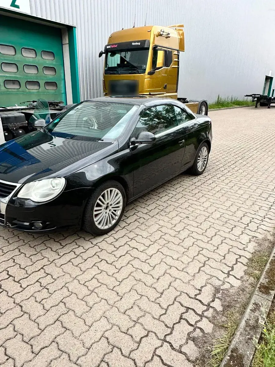 Gebraucht VW Eos 150 PS (110 kW) 2006 Schwarz Cabrio