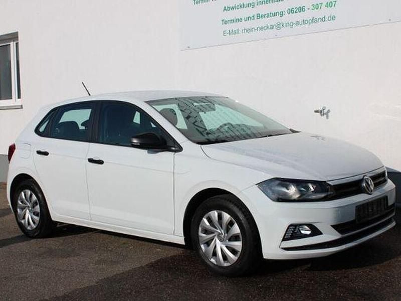 Gebraucht VW Polo Trendline 75 PS (55 kW) 2018 Weiß Kleinwagen