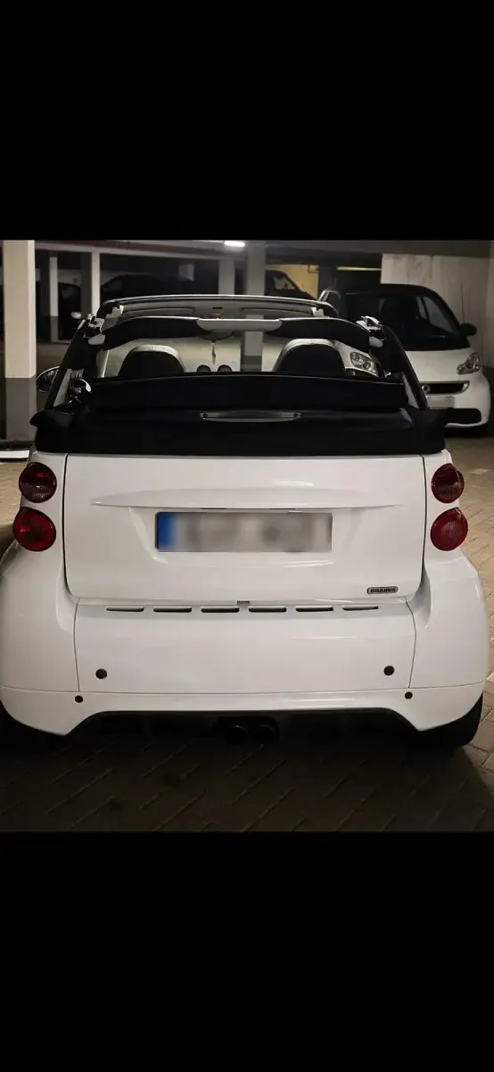 Używany Smart ForTwo Cabrio 71 KM (52 kW) 2012 Biały Kabriolet