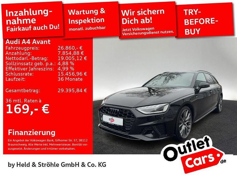 Gebraucht Audi A4 Competition 136 PS (100 kW) 2023 Mythosschwarz metallic Kombi