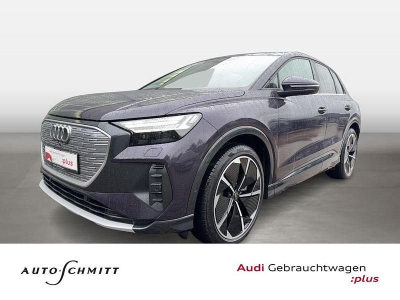 Auroraviolett metallic Gebraucht 2022 Audi Q4 e-tron Ambiente SUV | 40.880 € (Teuer) - Bild 1/4